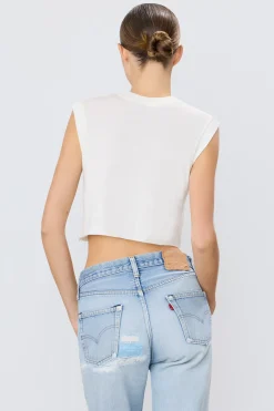 CROPPED MUSCLE TANK