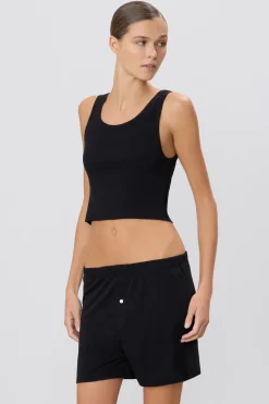 CROPPED SCOOP NECK TANK
