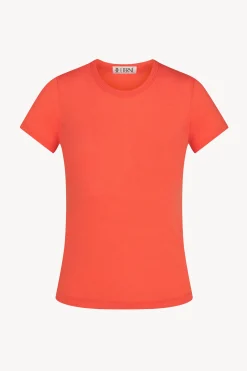 FITTED CREWNECK SHORT SLEEVE T-SHIRT