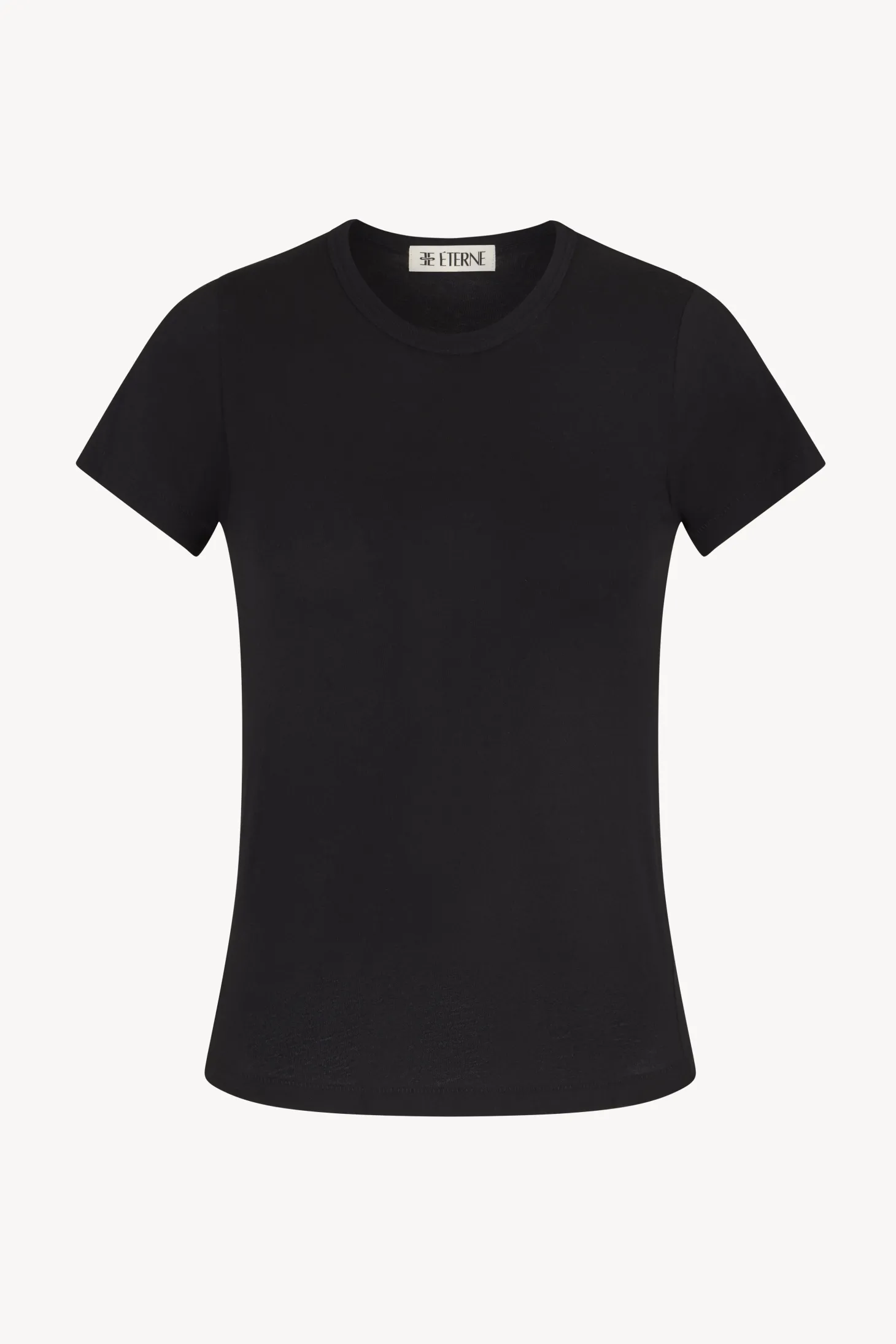 FITTED CREWNECK SHORT SLEEVE T-SHIRT