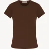 FITTED CREWNECK SHORT SLEEVE T-SHIRT