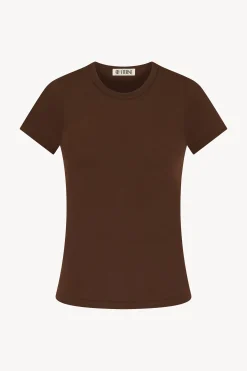 FITTED CREWNECK SHORT SLEEVE T-SHIRT
