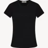 FITTED CREWNECK SHORT SLEEVE T-SHIRT