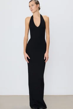 HALTER MAXI DRESS
