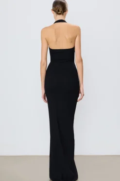 HALTER MAXI DRESS