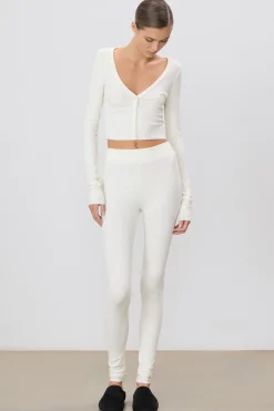 HIGHWAIST LEGGING CREAM