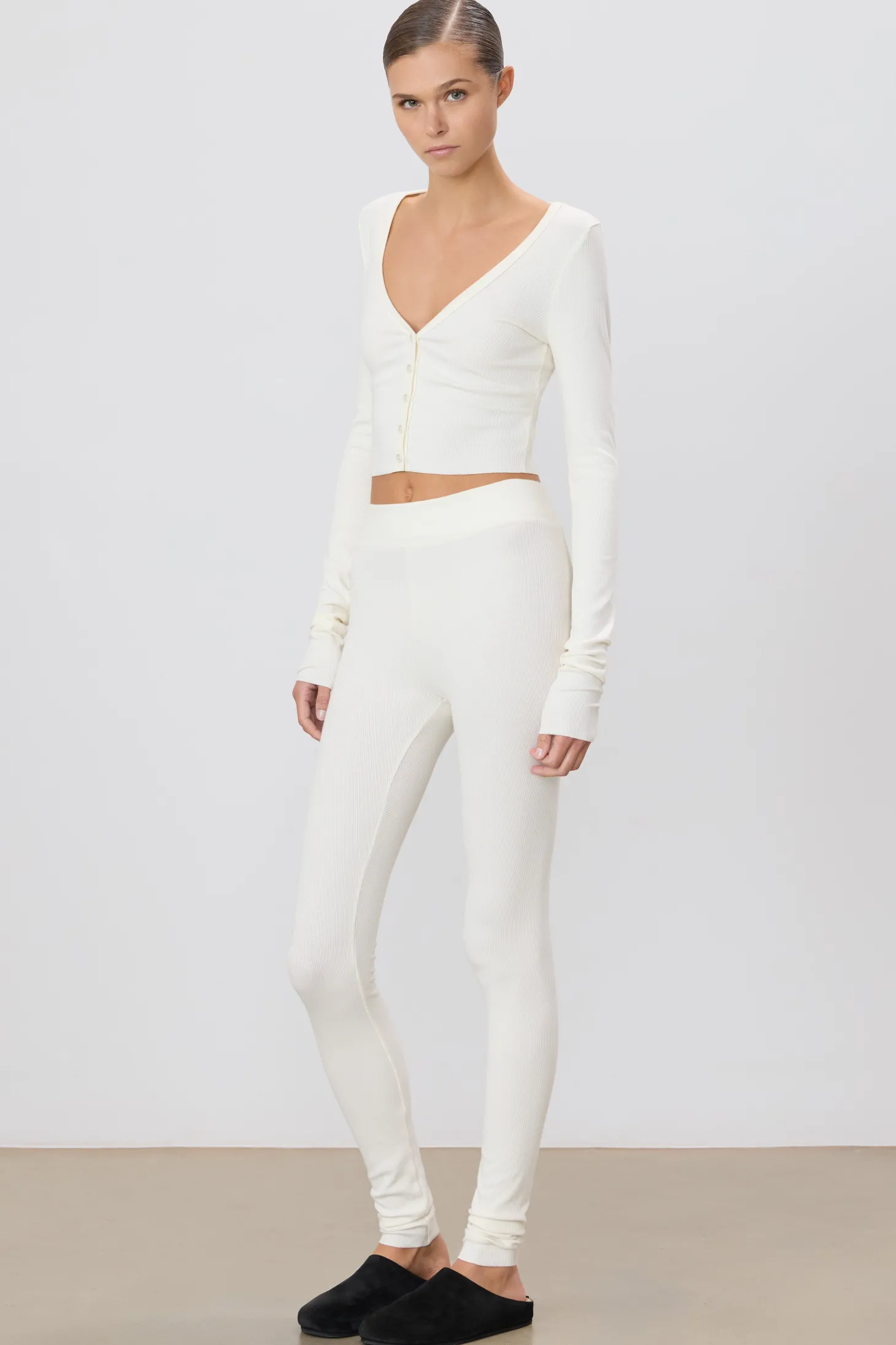 HIGHWAIST LEGGING CREAM
