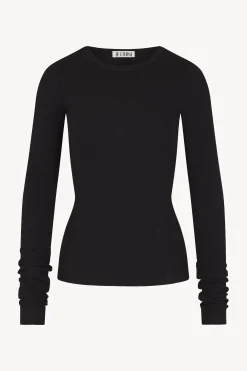 LONG SLEEVE FITTED TOP