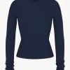 LONG SLEEVE FITTED TOP