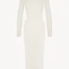 LONG SLEEVE TURTLENECK MAXI DRESS