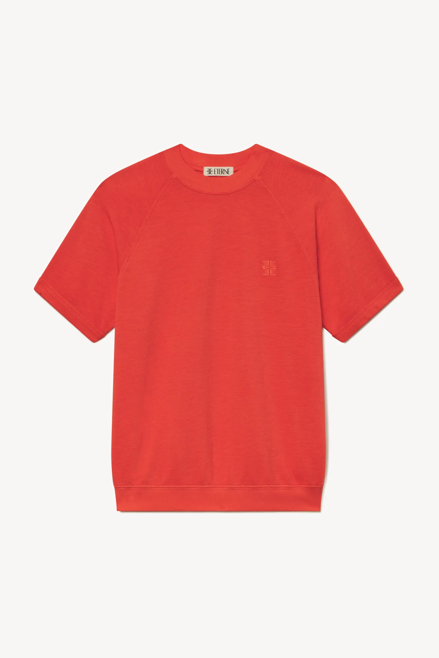 SHORT SLEEVE RAGLAN SWEATSHIRT