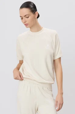 SHORT SLEEVE RAGLAN SWEATSHIRT