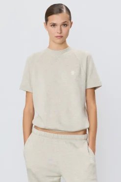 SHORT SLEEVE RAGLAN SWEATSHIRT
