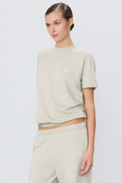 SHORT SLEEVE RAGLAN SWEATSHIRT