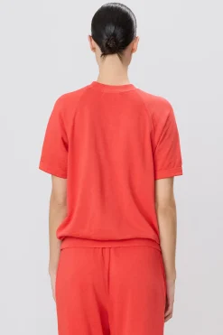 SHORT SLEEVE RAGLAN SWEATSHIRT