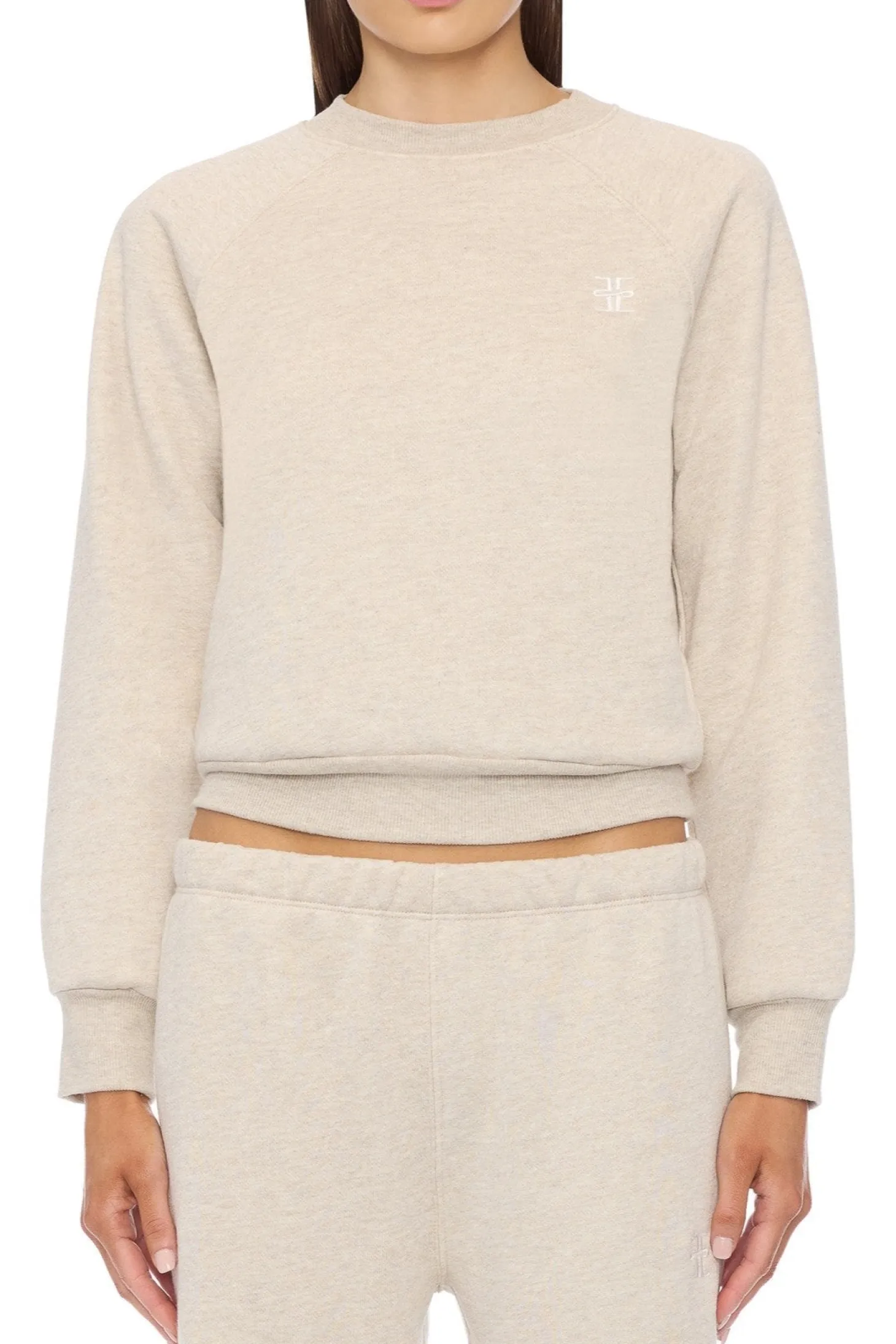SHRUNKEN RAGLAN SWEATSHIRT