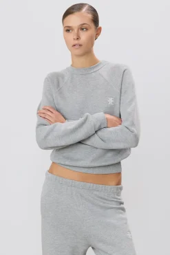SHRUNKEN RAGLAN SWEATSHIRT