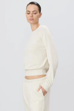 SHRUNKEN RAGLAN SWEATSHIRT
