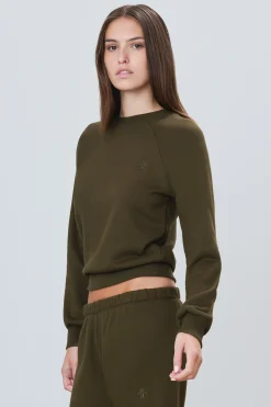 SHRUNKEN RAGLAN SWEATSHIRT