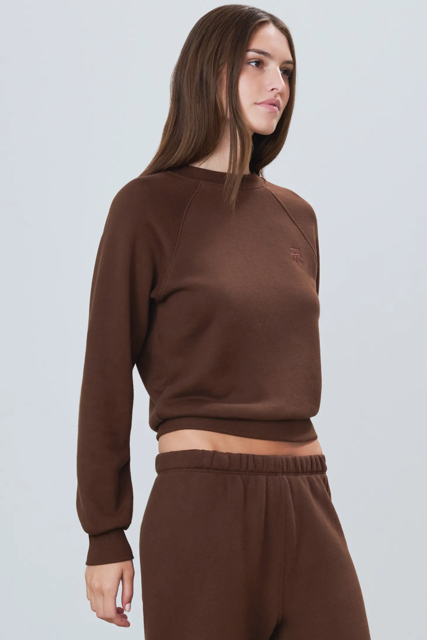 SHRUNKEN RAGLAN SWEATSHIRT