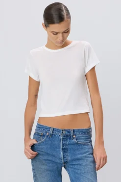 The Short Sleeve Baby Tee by ÉTERNE