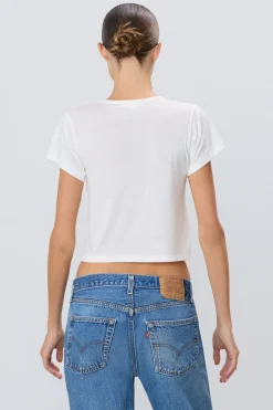 The Short Sleeve Baby Tee by ÉTERNE